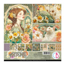 Collection of artfully arranged images including a woman, parrot, cat, and floral designs with 'Artemis' branding.