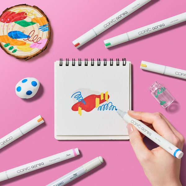 Copic Acrea Paint Markers Set of 6 - Vivid