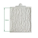 Decorative wall panel with textured pattern and dimensions on a white background