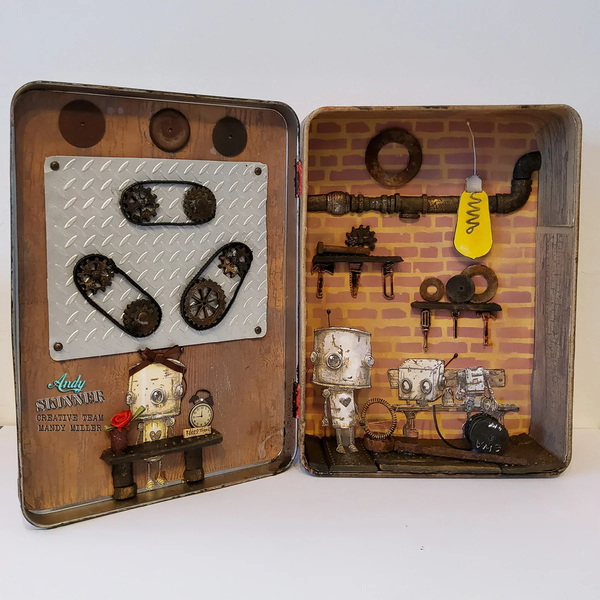 Cosmic Shimmer Silicone Mould - Mini Cogs & Gears