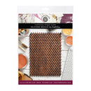Silicone mould packaging with dragon scales design on a white background