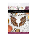 Silicone mould packaging for dragon wings with a white background