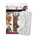 Silicone mould of an enchanted tree design on packaging