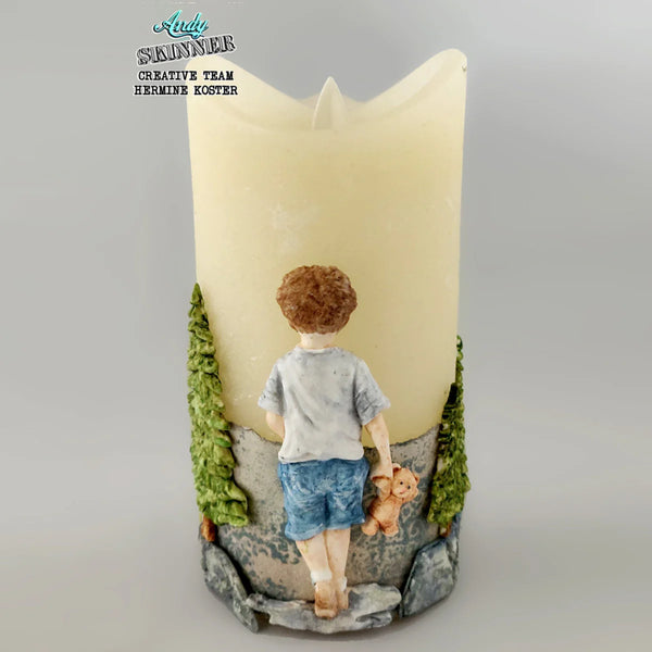 Cosmic Shimmer Silicone Mould - Fir Trees Silhouettes