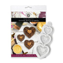 Cosmic Shimmer Silicone Mould - Ornate Heart Trio