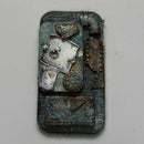 Cosmic Shimmer Silicone Mould - Riveted Metal Plate