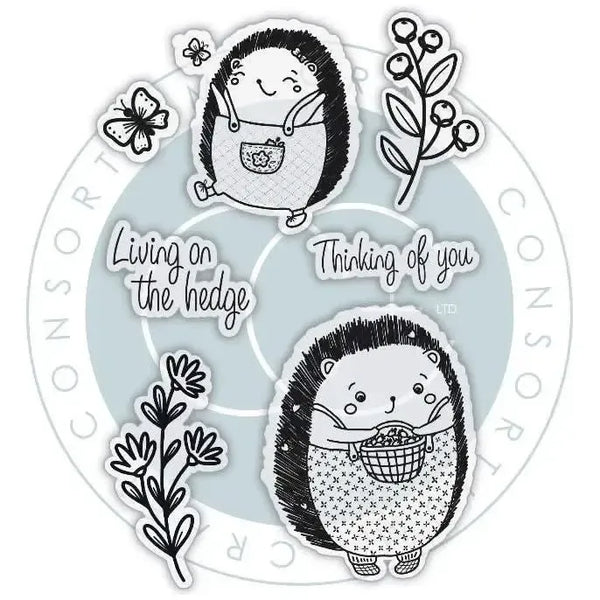 Craft Consortium Photopolymer Clear Stamp Set Hedge