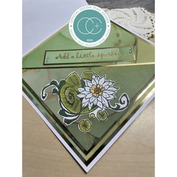 Craft Consortium Faeries Photopolymer Stamp Set Lily Pad