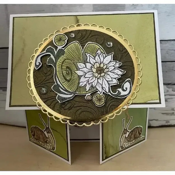 Craft Consortium Faeries Photopolymer Stamp Set Lily Pad