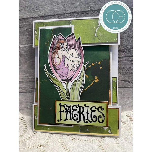 Craft Consortium Faeries Photopolymer Stamp Set Tulip