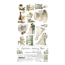 Packaging of wedding-themed die-cut embellishments with 'Lifetime Loving You' text.
