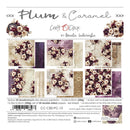 Craft O'Clock Plum & Caramel 6"×6" Paper Set