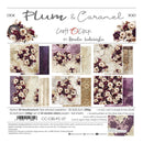 Craft O'Clock Plum & Caramel 8"×8" Paper Set