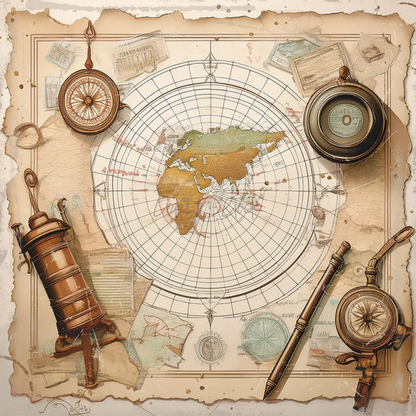 Craft O'Clock Summer Adventures 8"x8" Paper Set
