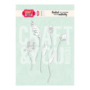 Set of floral die cutouts on a light green background with 'Craft & You' branding.