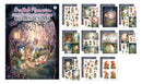 Collection of 'Whispering Forest' themed craft items by Crafted Memories.