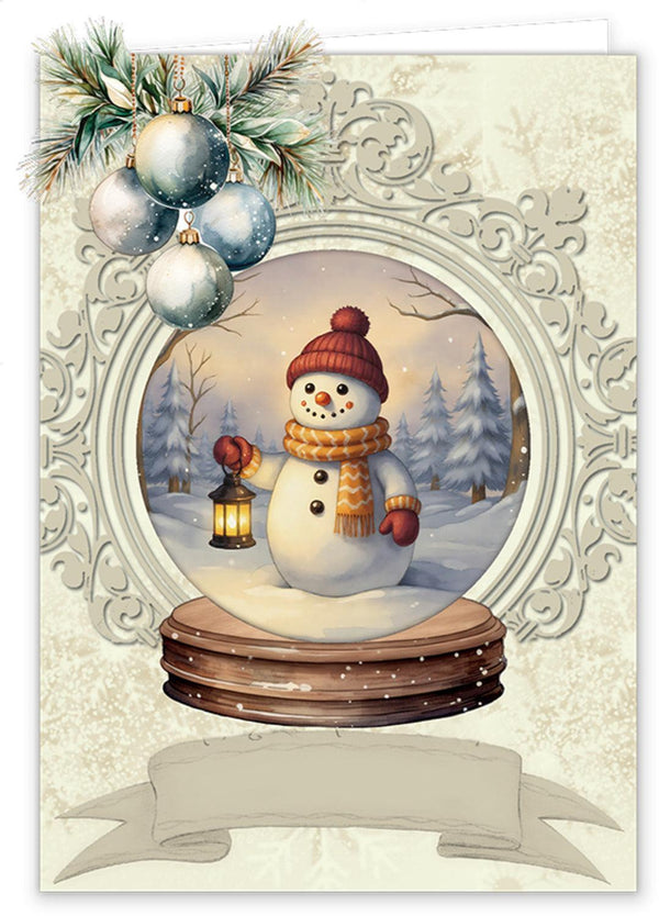 Creatief Art Frosted Snowglobes Card Kit
