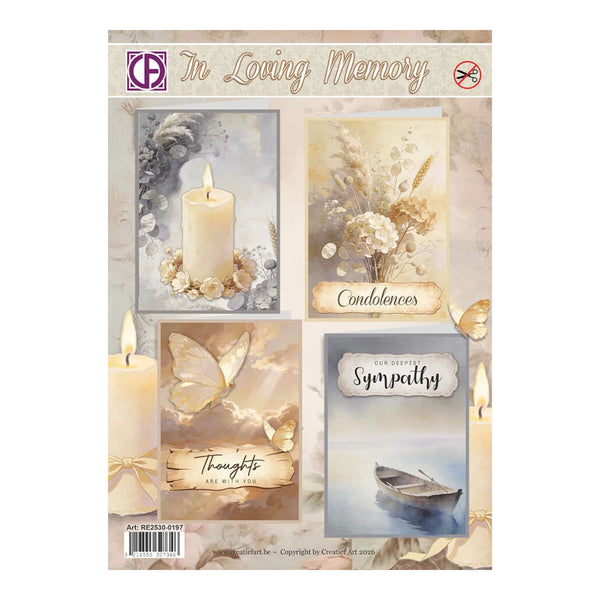 Creatief Art In Loving Memory Card Kit