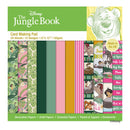 Disney The Jungle Book card making pad with various paper designs on a white background