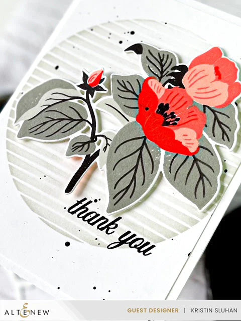 Altenew Cupped Flowers Stamp Set*