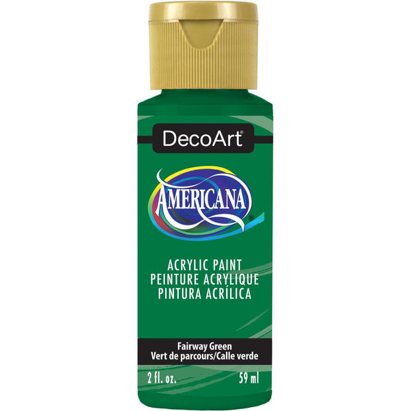 DecoArt Americana Acrylic Paint 2oz - Fairway Green