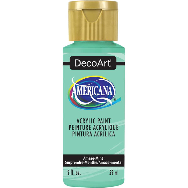 DecoArt Americana Acrylic Paint 2oz - Amaze-Mint