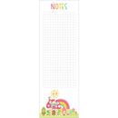 Doodlebug Notepad 3"X9" (75-sheets) - Gnome Sweet Gnome*
