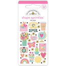 Doodlebug Sprinkles Adhesive Enamel Shapes Hello Again*