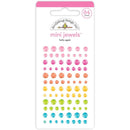 Doodlebug Adhesive Mini Jewels Assorted, Hello Again*