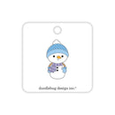 Doodlebug Collectible Enamel Pin Snowman, Limited Edition*