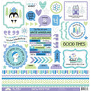 Doodlebug Shaker-Pops 3D Sticker Winter Wonderland*