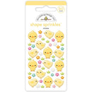 Doodlebug Sprinkles Adhesive Enamel Shapes Chickies*