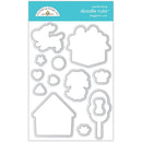 Doodlebug Doodle Cuts Dies Doggone Cute*