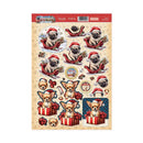 Hunkydory Christmas Pug & Chihuahua Decoupage Topper Sheet*