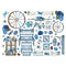 Stamperia Die-Cuts - Blue Land