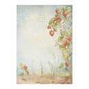 Stamperia Rice Paper Sheet A4 - Hidden Grove - Strawberries