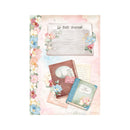 Stamperia Rice Paper Sheet A4 -  Oh La La - Le Petit Journal*
