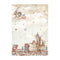 Stamperia Rice Paper Sheet A4 - Gear Up For Christmas - Cozy Houses