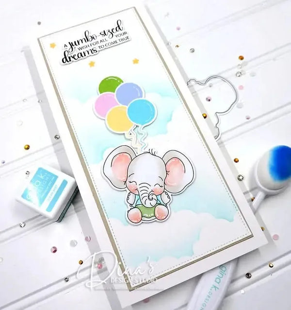 Gina K Designs Clear Stamps - Unforgettable Gentle Giants