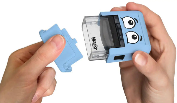 DIY Marky Textile Stamp Set - Blue