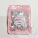 Dress My Craft Sequins 8gms Holographic Snowflake
