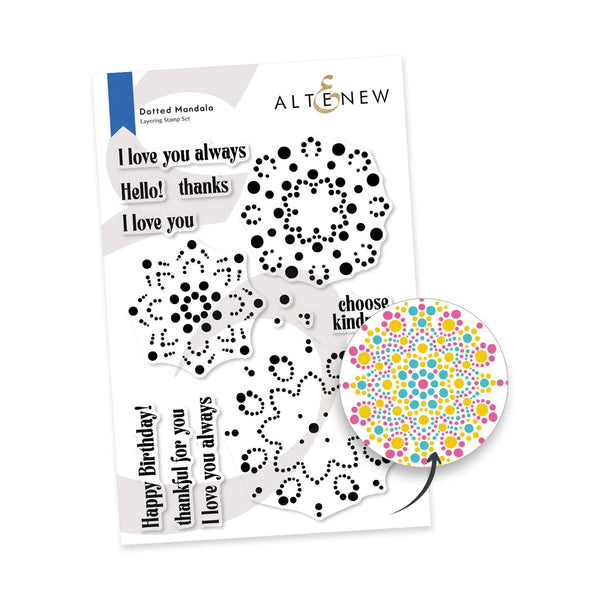 Altenew Dotted Mandala Stamp Set