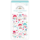 Doodlebug Sprinkles Adhesive Enamel Shapes - Frosty Friends*