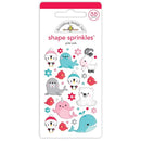 Doodlebug Sprinkles Adhesive Enamel Shapes - Polar Pals*