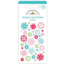 Doodlebug Sprinkles Adhesive Enamel Shapes - Let It Snow*