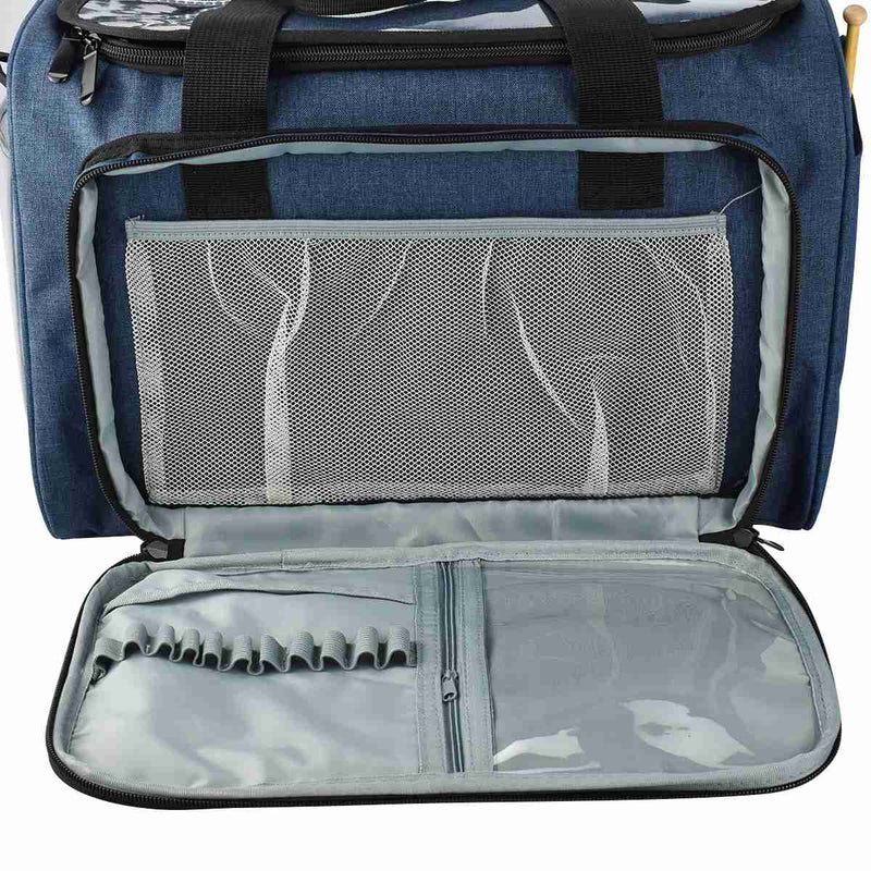 Universal Crafts Knitting & Yarn Storage Bag - Blue