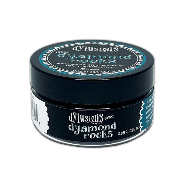 Dyan Reaveley Dylusions Dyamond Rocks - Topaz