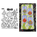 Dyan Reaveley‚Äôs Dylusions Cling Stamp Collections 8.5" x 7" - Rock Your Christmas