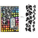 Dyan Reaveley’s Dylusions Cling Stamp Collections 7" x 8.5" – The Bolder The Leaf