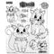 Dyan Reaveley's Dylusions Cling Stamp Collections 8.5"X7" - Purrfect